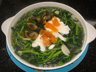 上汤西洋菜的做法步骤：5