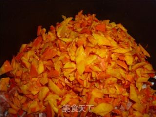 南瓜香肠饭的做法步骤：5