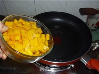 南瓜香肠饭的做法步骤：8