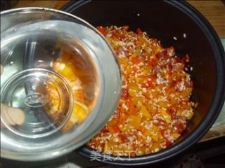 南瓜香肠饭的做法步骤：10