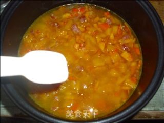 南瓜香肠饭的做法步骤：11