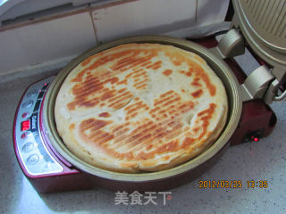 电饼铛家常发面饼的做法步骤：9
