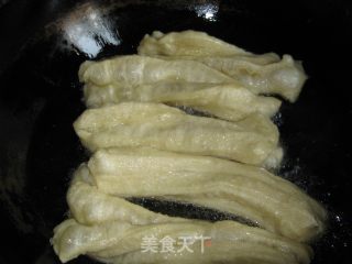 健康版--自制油条的做法步骤：4