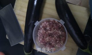 超级下饭菜——少油版肉末茄子的做法步骤：1