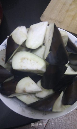 超级下饭菜——少油版肉末茄子的做法步骤：2