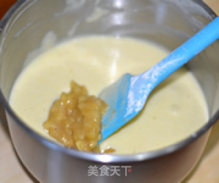 全蛋打发版香蕉松饼（无泡打粉）的做法步骤：8