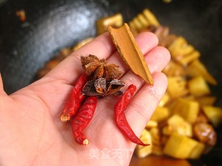 好吃不怕胖——竹笋烧鸡块的做法步骤：8