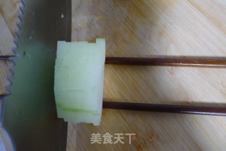 茄汁冬瓜菊的做法步骤：4