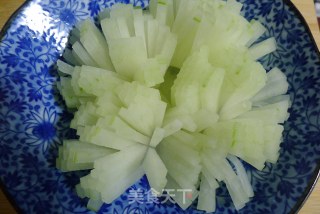 茄汁冬瓜菊的做法步骤：6