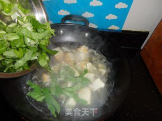豆腐青菜汤的做法步骤：7