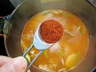 韩式土豆酱汤的做法步骤：12