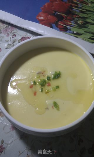 鲜虾炖蛋的做法步骤：4