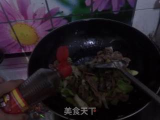 葱爆羊肉的做法步骤：5