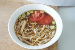 快手早餐——热汤面的做法步骤：5