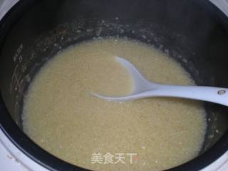 白果小米粥的做法步骤：10