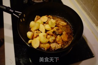 土豆炖鸡块的做法步骤：5