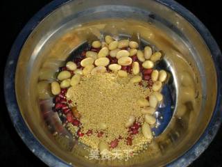 红豆小米豆浆的做法步骤：5
