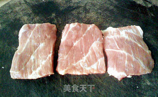 家常菜—肉条炒龙牙豆的做法步骤：2
