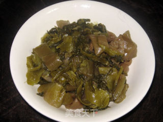 肉丸猪肉煲咸菜的做法步骤：4