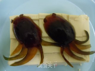 凉拌皮蛋豆腐的做法步骤：7