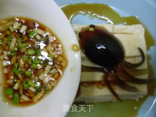 凉拌皮蛋豆腐的做法步骤：9