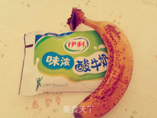 香蕉曲奇暴风雪的做法步骤：1