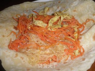 家常饼包菜的做法步骤：5