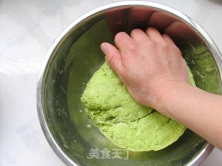 绿蝶翩翩——巧做蝴蝶面的做法步骤：4