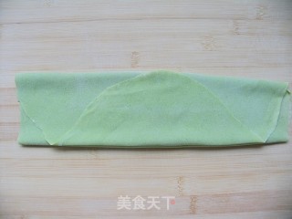 绿蝶翩翩——巧做蝴蝶面的做法步骤：7