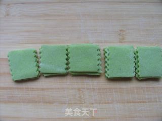 绿蝶翩翩——巧做蝴蝶面的做法步骤：10