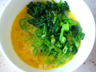 蘸水菠菜糕的做法步骤：8