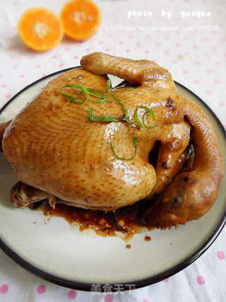 没有烤箱滴童鞋看过来【电饭锅烤鸡】的做法步骤：9