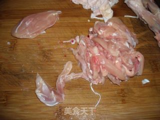 茶树菇炒鸡肉的做法步骤：4