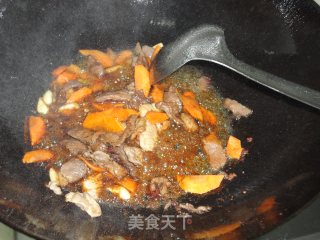 苔菜炒肉的做法步骤：7