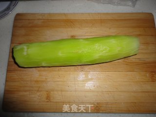 凉拌莴笋丝的做法步骤：1