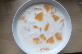 木瓜西米露的做法步骤：3