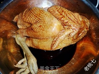【老桃七厨房】压力锅——无水土豆五谷炖鸡的做法步骤：5