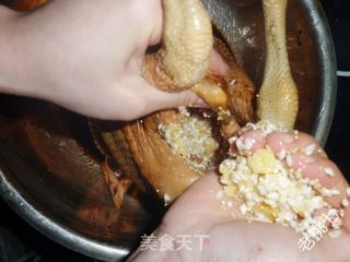 【老桃七厨房】压力锅——无水土豆五谷炖鸡的做法步骤：7