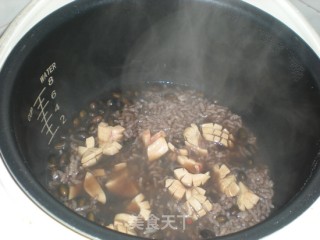 黑豆腰花粥的做法步骤：15