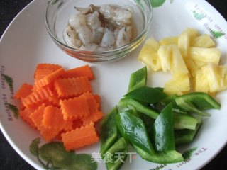 果蔬虾仁的做法步骤：3