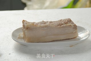 豆腐干炒回锅肉的做法步骤：1