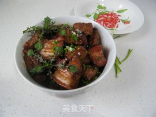 大口吃肉，小口吃饭--我的歪理正解新菜--红烧肉豆泡的做法步骤：6