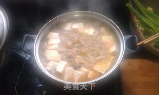 口蘑豆腐烧鸡的做法步骤：11