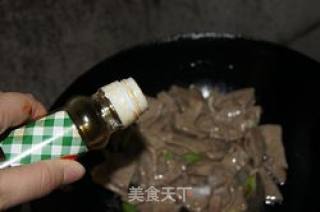 爆炒猪肝的做法步骤：8