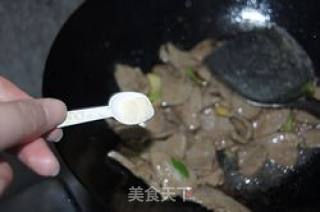 爆炒猪肝的做法步骤：9