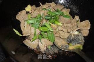 爆炒猪肝的做法步骤：10