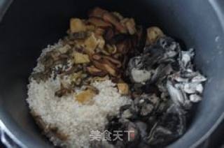 乌骨鸡香菇粥的做法步骤：5