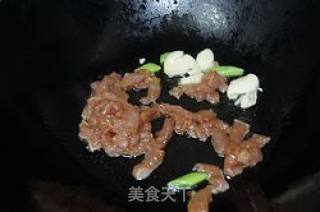 肉丝炒包菜的做法步骤：4