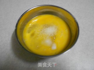 九层塔煎蛋的做法步骤：2