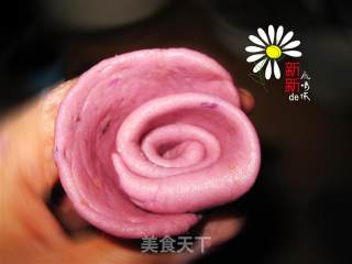 玫瑰花卷的做法步骤：12